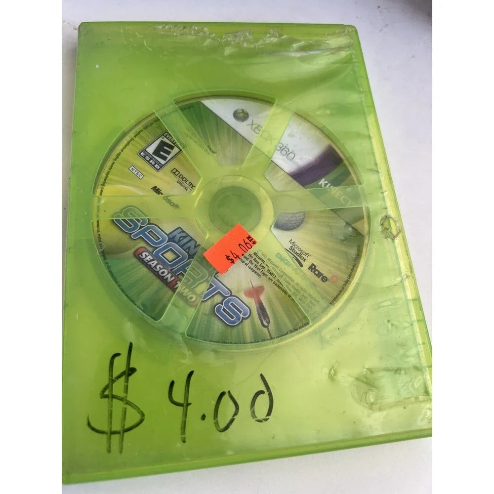 Kinect Sports: Season Two (Microsoft Xbox 360 2011) DISC ONLY NO USPS TRACKING